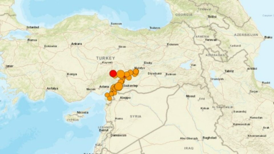 トルコおよびシリアで発生した地震の被災地域に対する支援表明 