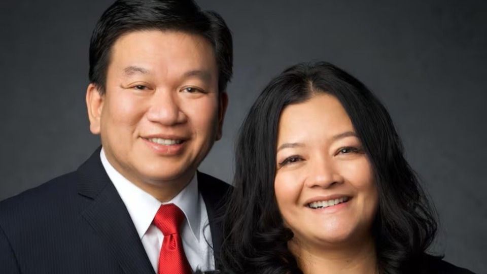 Elder Michael John U. Teh and his wife Grace.